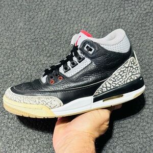 Jordan 3 Retro 'Black Cement' 2018 GS (Sz 4Y/5.5W)